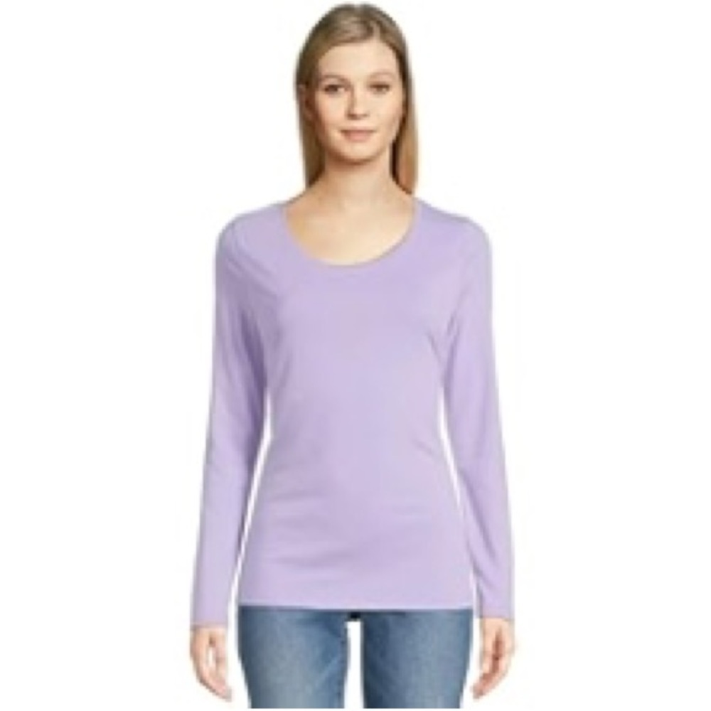 🐺No boundaries Lavender Long Sleeve Top